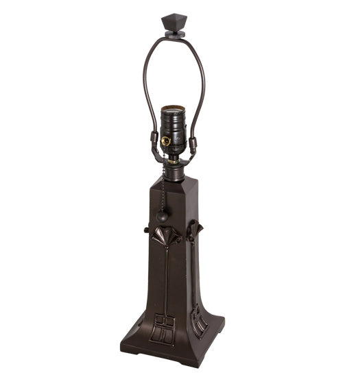 Meyda Tiffany - 77672 - One Light Base - Mahogany Bronze