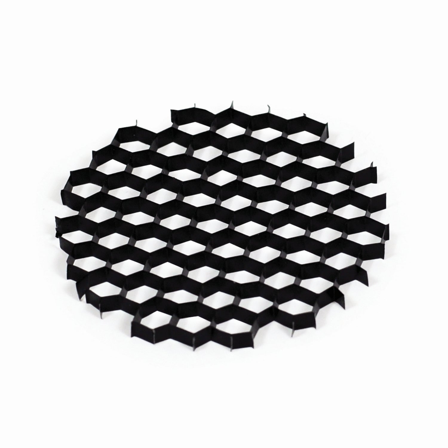 Nora Lighting - NIO-1HC - Hex Cell Louver For 1" Iolite - Rec Iolite - Black