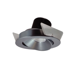 Nora Lighting - NIO-4RC27XNN/10 - 4" Adj. Round Cone Regressed, - Rec Iolite - Natural Metal Reflector / Natural Metal Flange