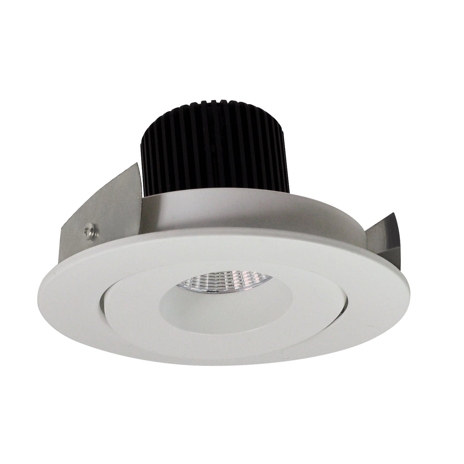 Nora Lighting - NIO-4RG30XWW/10 - 4" Adj. Round Surface Gimbal - Rec Iolite - White