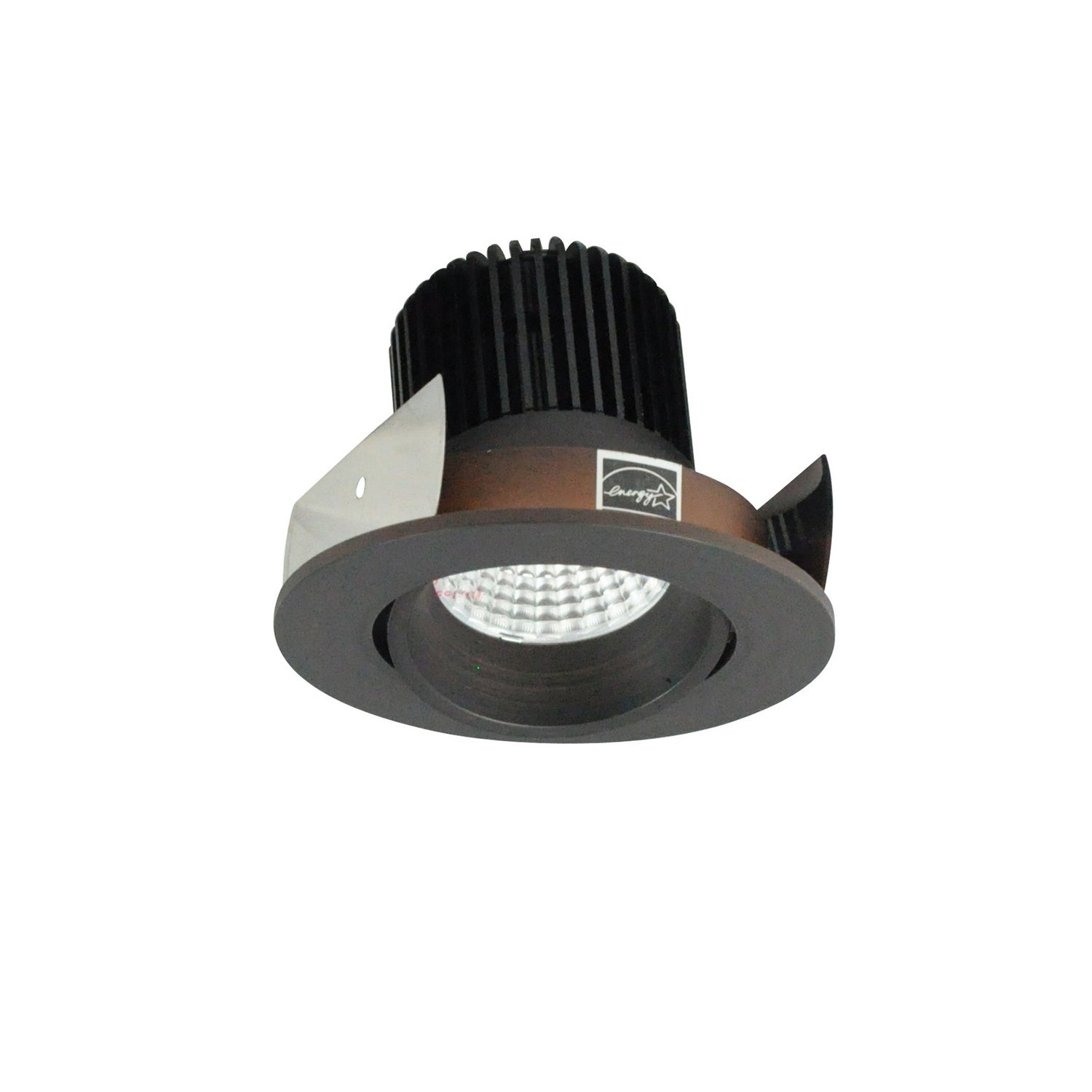 Nora Lighting - NIOB-2RC27XBZ/10 - 2" Round Cone Reg. Adjustable, - Rec Iolite - Bronze Reflector / Bronze Flange