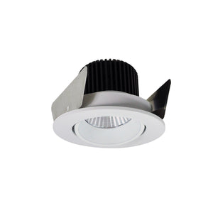 Nora Lighting - NIOB-2RC27XWW/10 - 2" Round Cone Reg. Adjustable, - Rec Iolite - White Reflector / White Flange