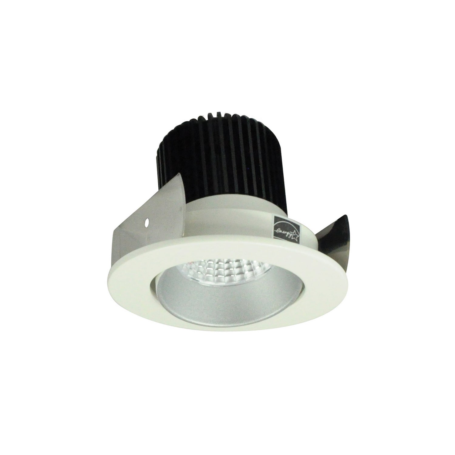 Nora Lighting - NIOB-2RC35XHW/10 - 2" Round Cone Reg. Adjustable, - Rec Iolite - Haze Reflector / White Flange