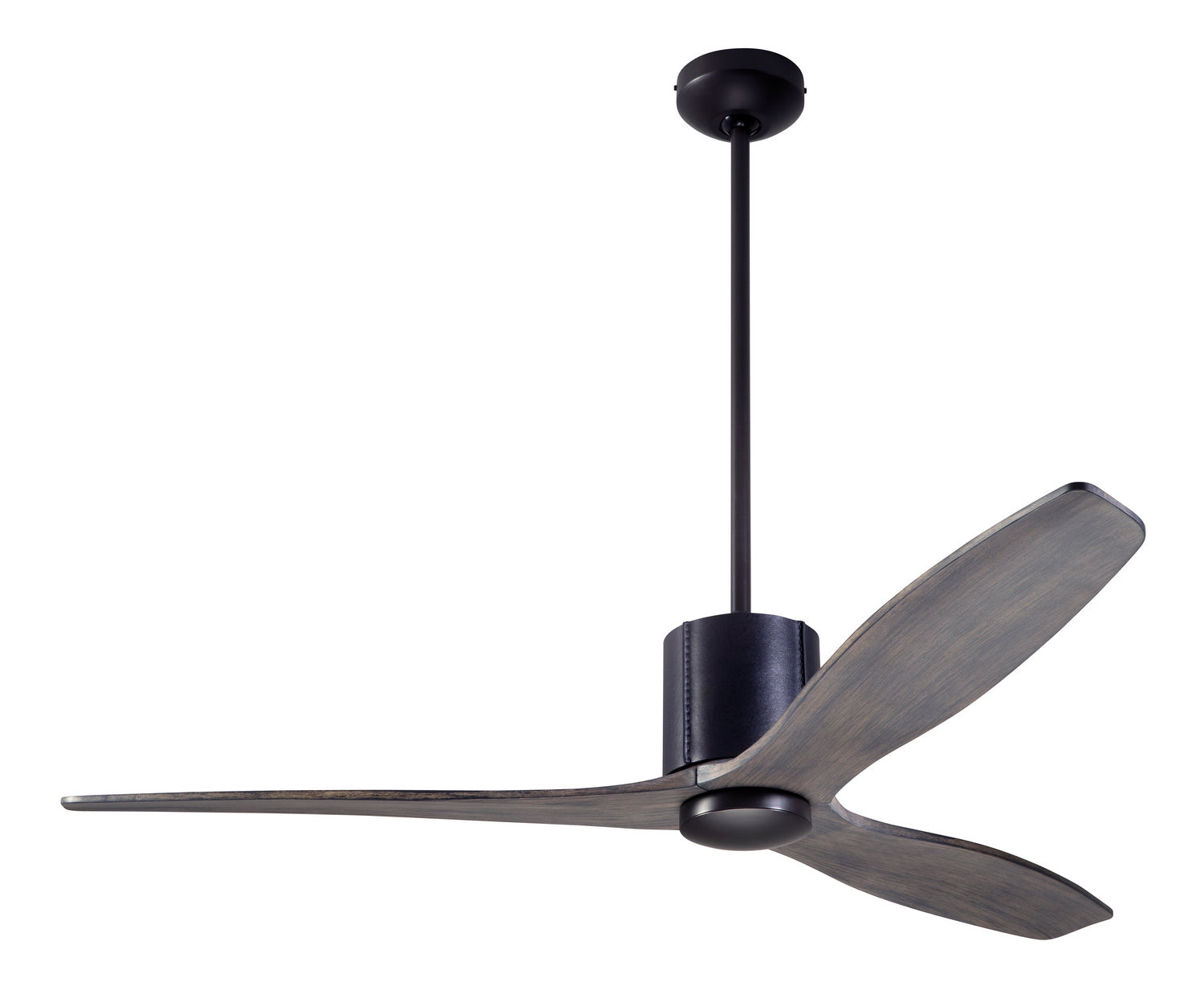 Modern Fan Co - LLX-DBBK-54-GY-NL-CC - 54"Ceiling Fan - LeatherLuxe DC