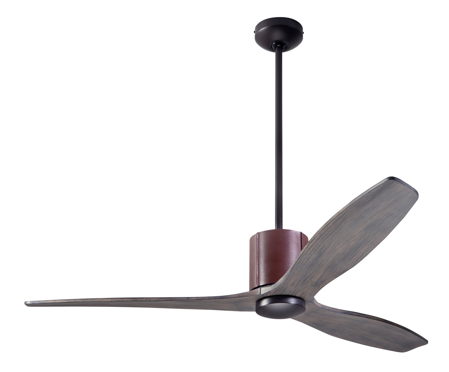 Modern Fan Co - LLX-DBCH-54-GY-NL-CC - 54"Ceiling Fan - LeatherLuxe DC