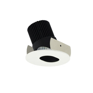 Nora Lighting - NIOB-2RSL27XBMPW/10 - 2" Round Slot, - Rec Iolite - Black Slot Aperture / Matte Powder White Flange