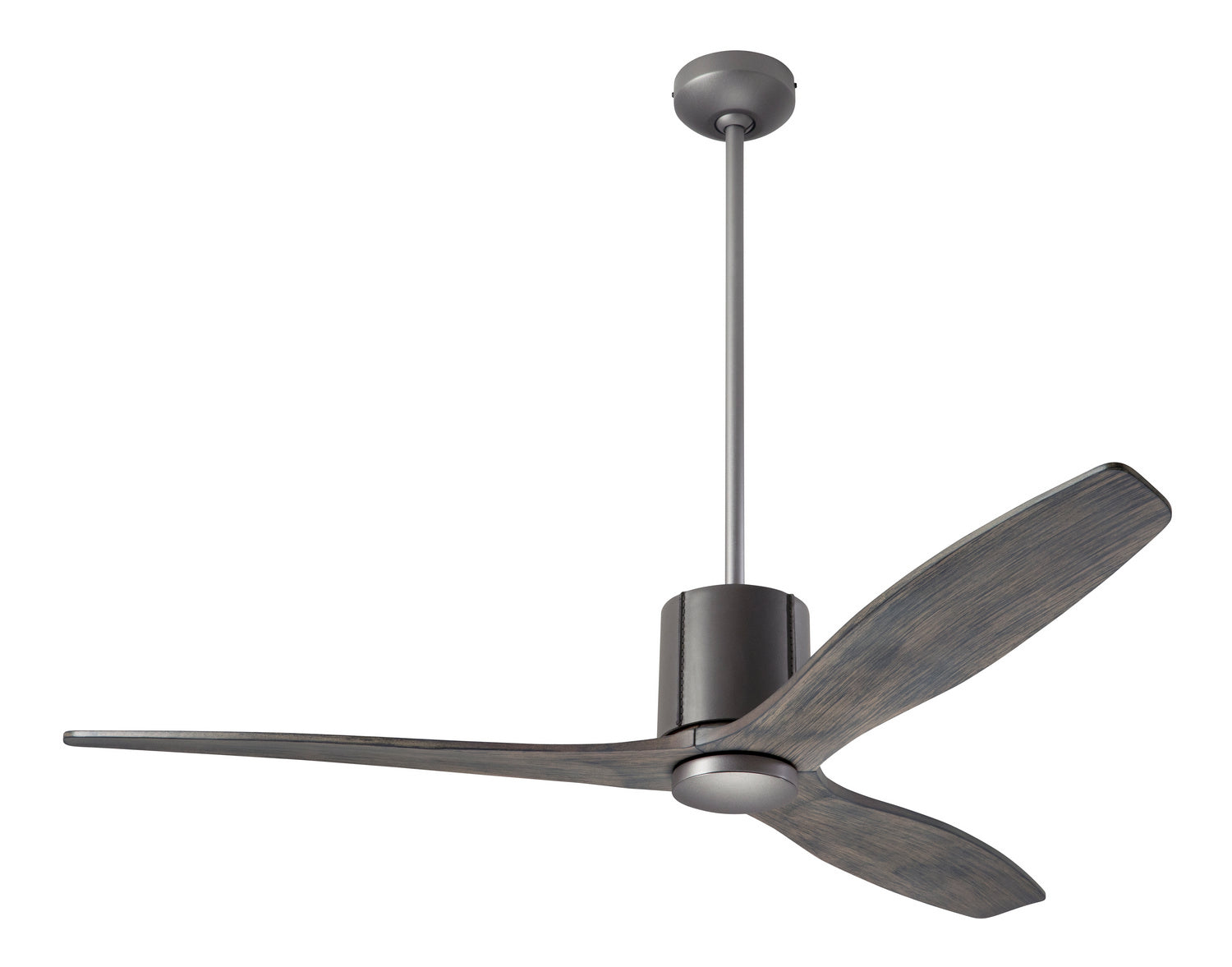 Modern Fan Co - LLX-GTGY-54-GY-NL-CC - 54"Ceiling Fan - LeatherLuxe DC