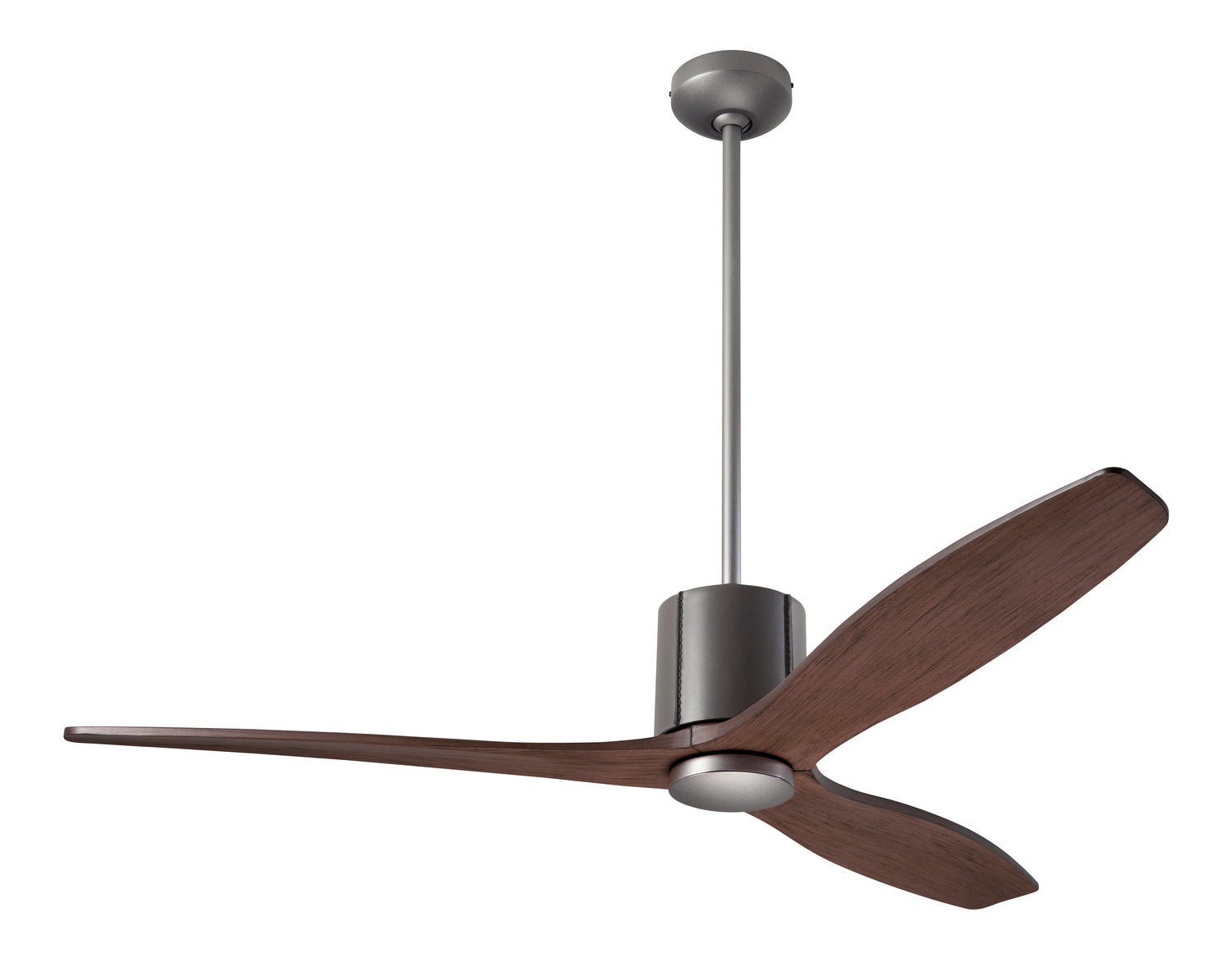 Modern Fan Co - LLX-GTGY-54-MG-NL-CC - 54"Ceiling Fan - LeatherLuxe DC