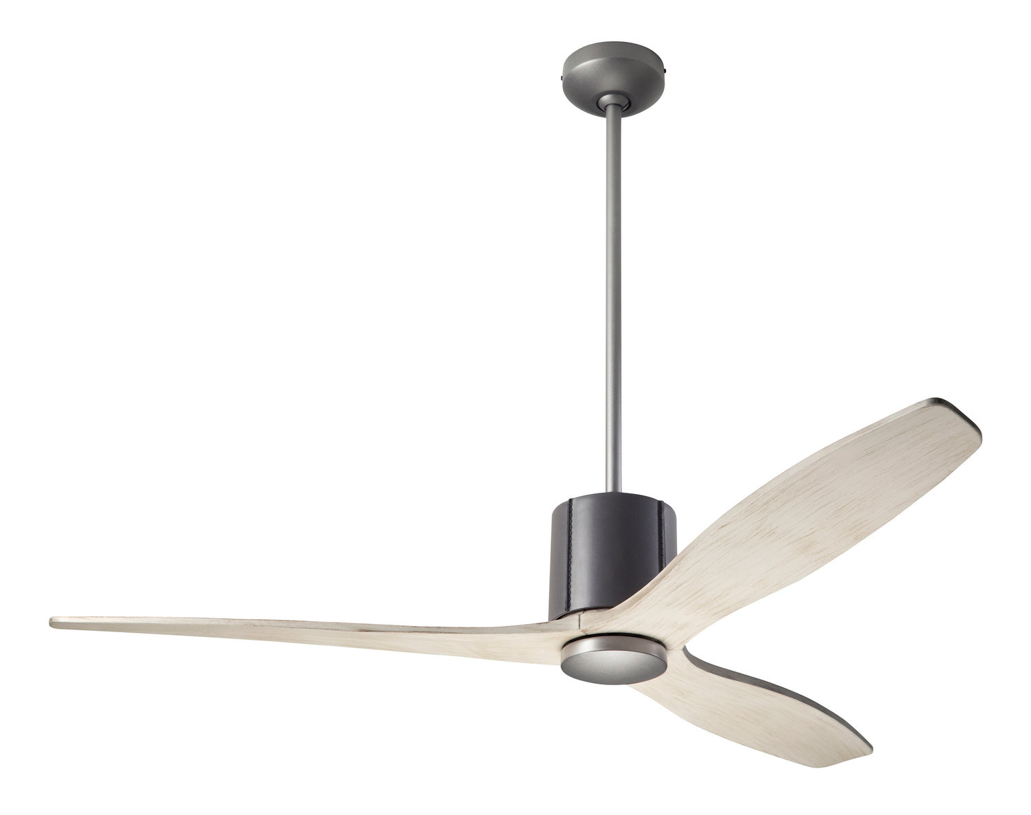 Modern Fan Co - LLX-GTGY-54-WW-NL-CC - 54"Ceiling Fan - LeatherLuxe DC