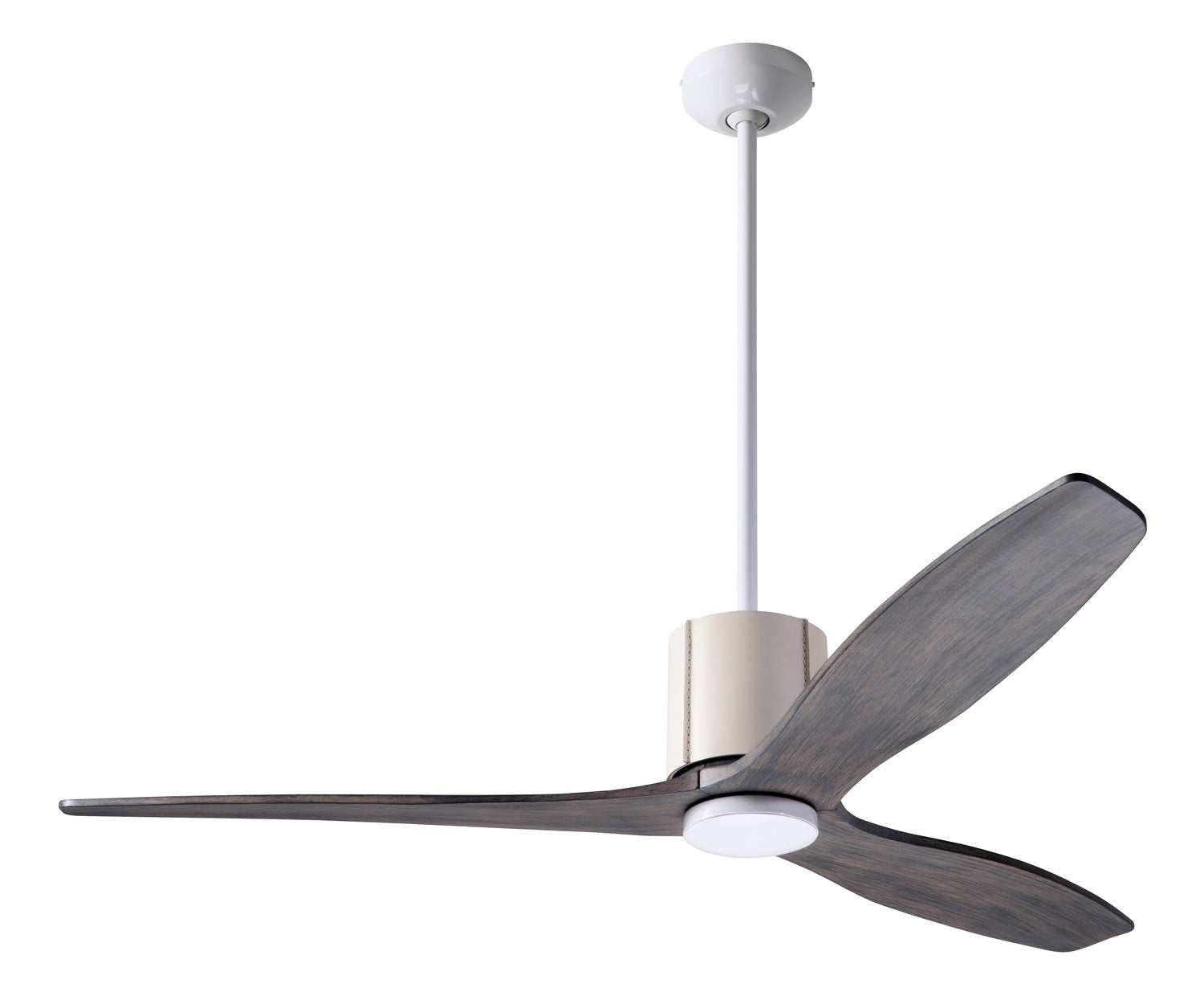 Modern Fan Co - LLX-GWIV-54-GY-NL-CC - 54"Ceiling Fan - LeatherLuxe DC