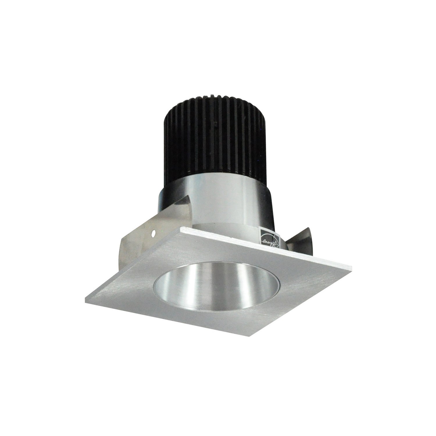 Nora Lighting - NIOB-2SNDC27XNN/10 - 2" Square Deep Cone, - Rec Iolite - Natural Metal Reflector / Natural Metal Flange