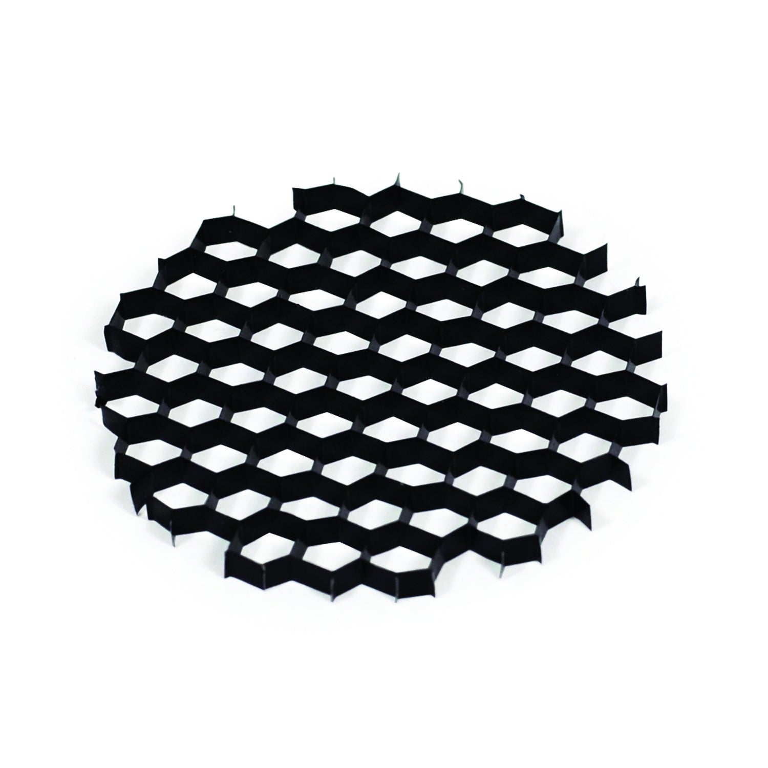 Nora Lighting - NIO-HC - Hex Cell Louver For 2In & 4In - Rec Iolite - Black