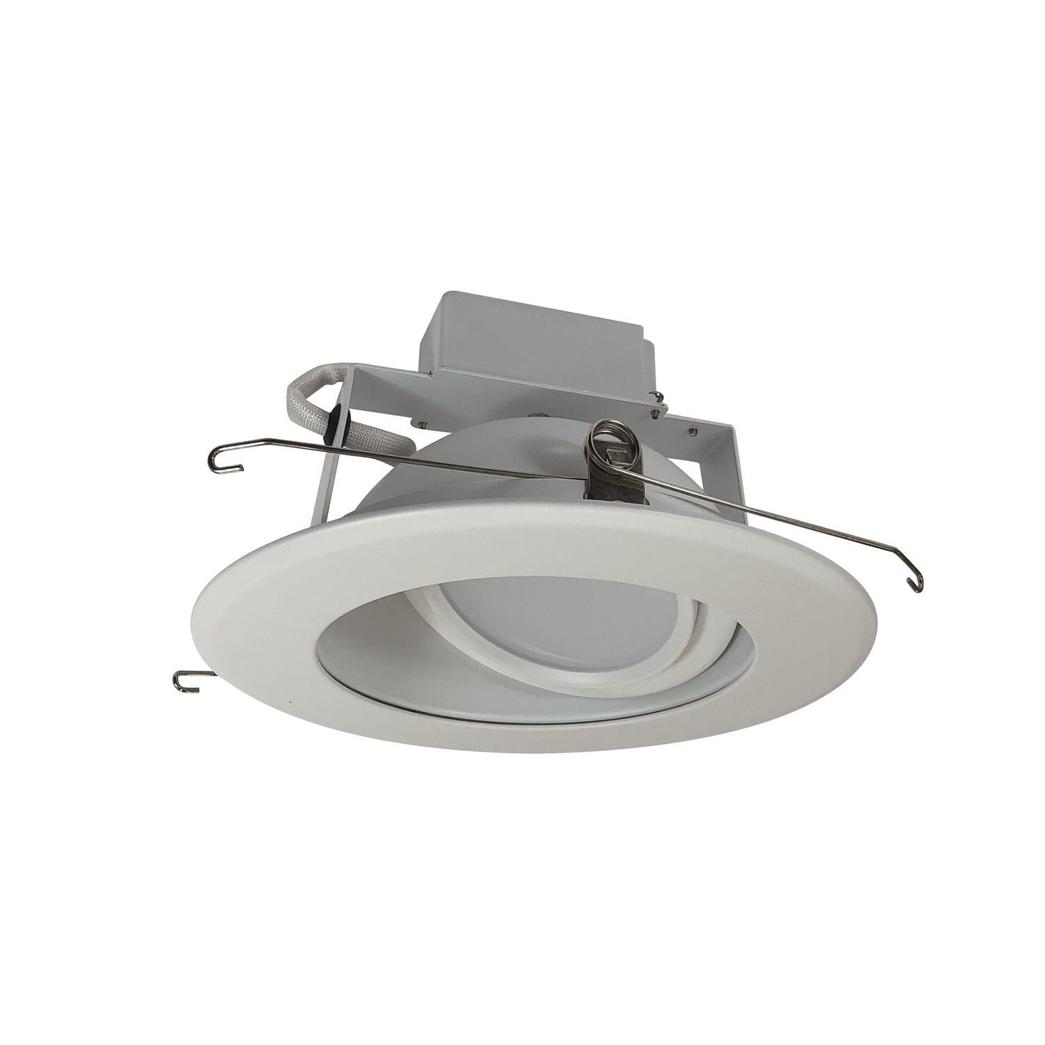 Nora Lighting - NLCBC-66927XWW - 6"Adjustable - Rec LED Cobalt 6" Adj Ret - White