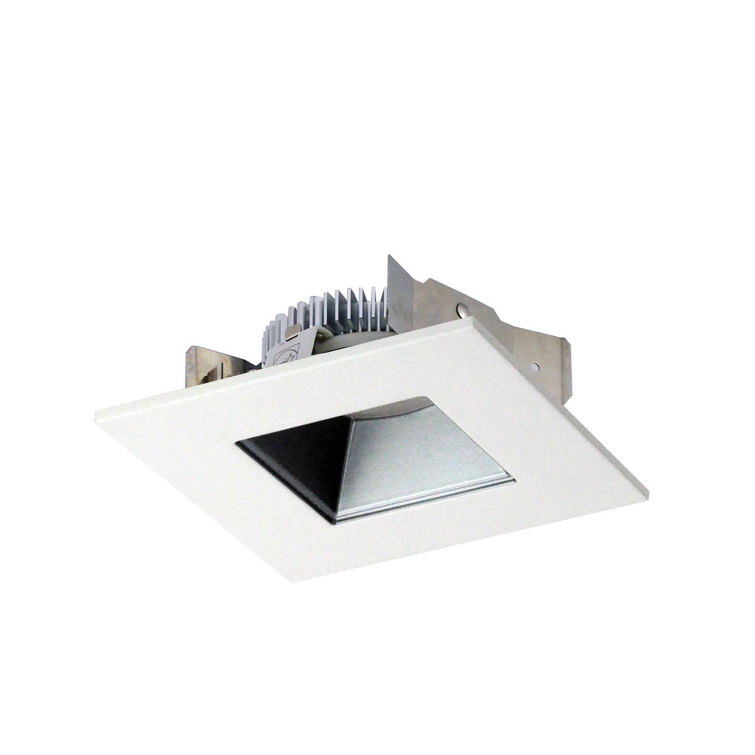 Nora Lighting - NLCBS-4561240HZW - 4" Shallow Hl Sq Regres - Cobalt Shallow Hl W/Trim - Haze / White