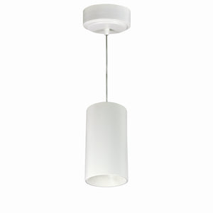 Nora Lighting - NYLM-3C27XWWLE4 - 25W Ilene Cyl Pendant 60/38/25 - Cylinder Ilene - White