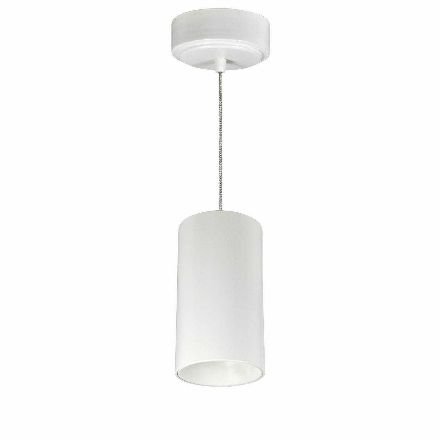 Nora Lighting - NYLM-3C30XWWLE4 - 25W Ilene Cyl Pendant 60/38/25 - Cylinder Ilene - White