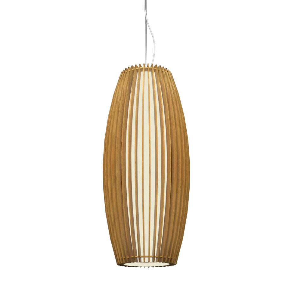 Accord Lighting - 1139.09 - One Light Pendant - Stecche di Legno - Louro Freijo