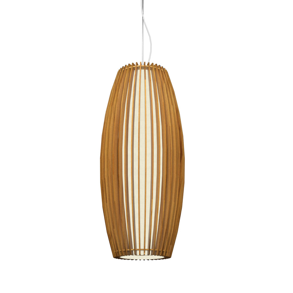 Accord Lighting - 1139.12 - One Light Pendant - Stecche di Legno - Teak