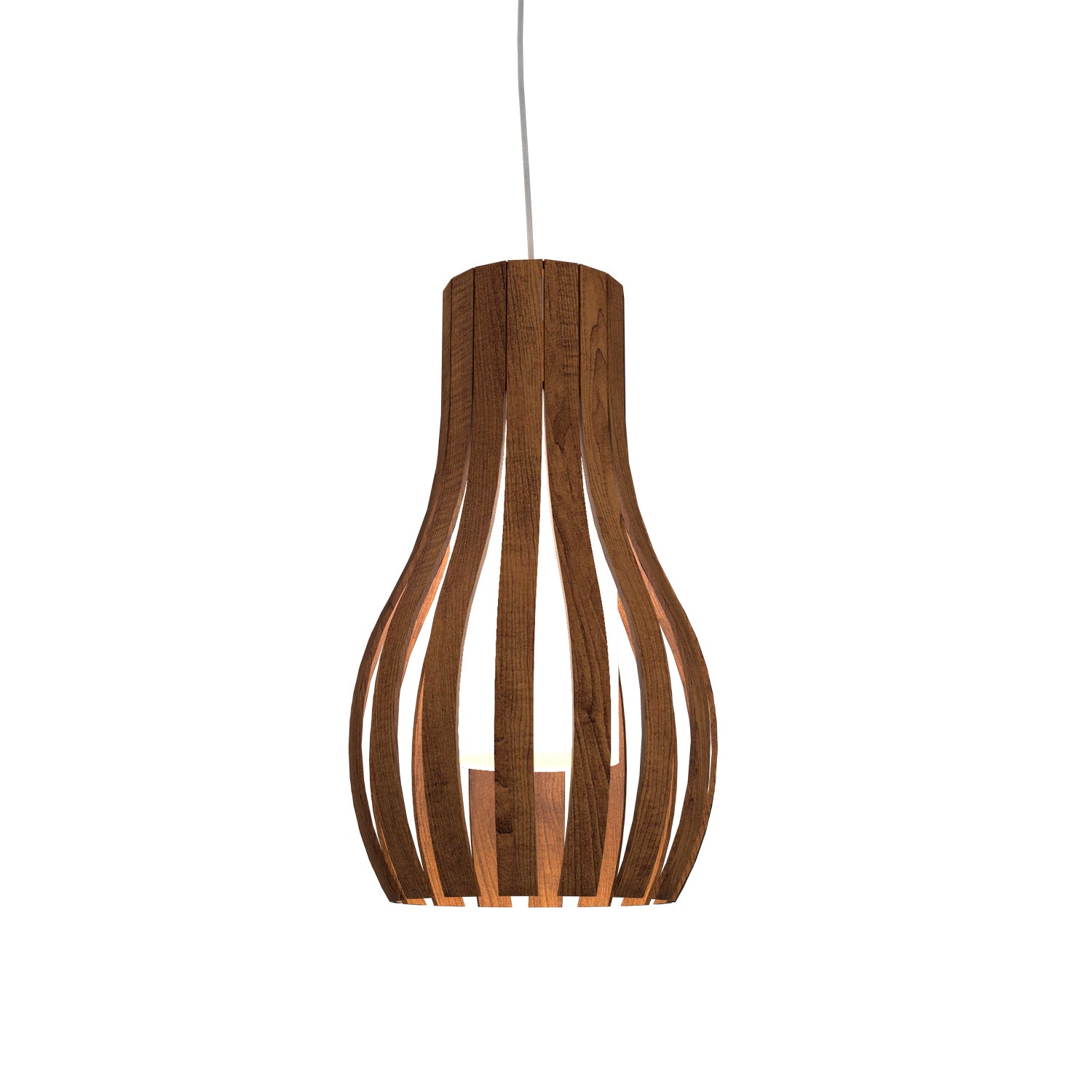 Accord Lighting - 1153.06 - One Light Pendant - Barrel - Imbuia