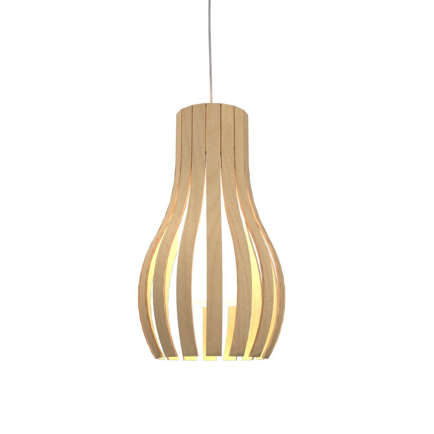 Accord Lighting - 1153.34 - One Light Pendant - Barrel - Maple