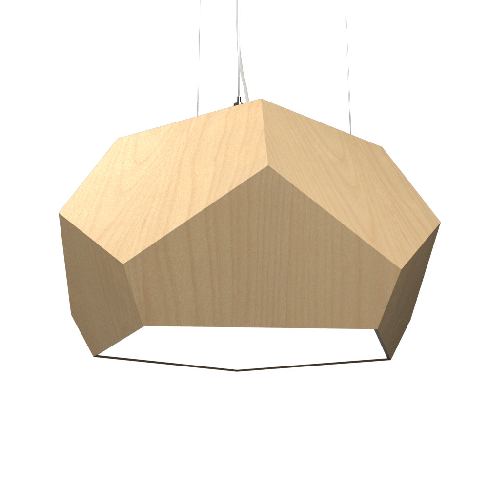 Accord Lighting - 1226.34 - One Light Pendant - Facet - Maple