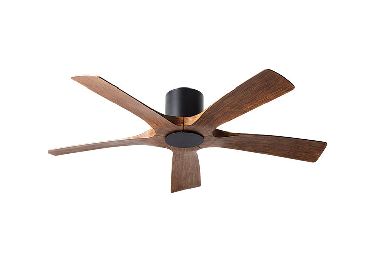 Modern Forms Fans - FH-W1811-5-MB/DK - 54"Ceiling Fan - Aviator 5 - Matte Black/Distressed Koa