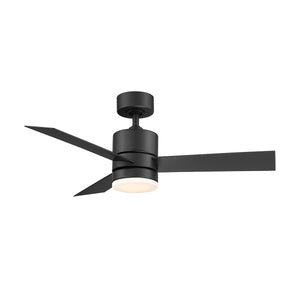 Modern Forms Fans - FR-W1803-44L-27-MB - 44" Ceiling Fan - Axis - Matte Black