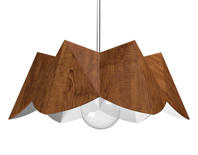 Accord Lighting - 1299.06 - One Light Pendant - Physalis - Imbuia