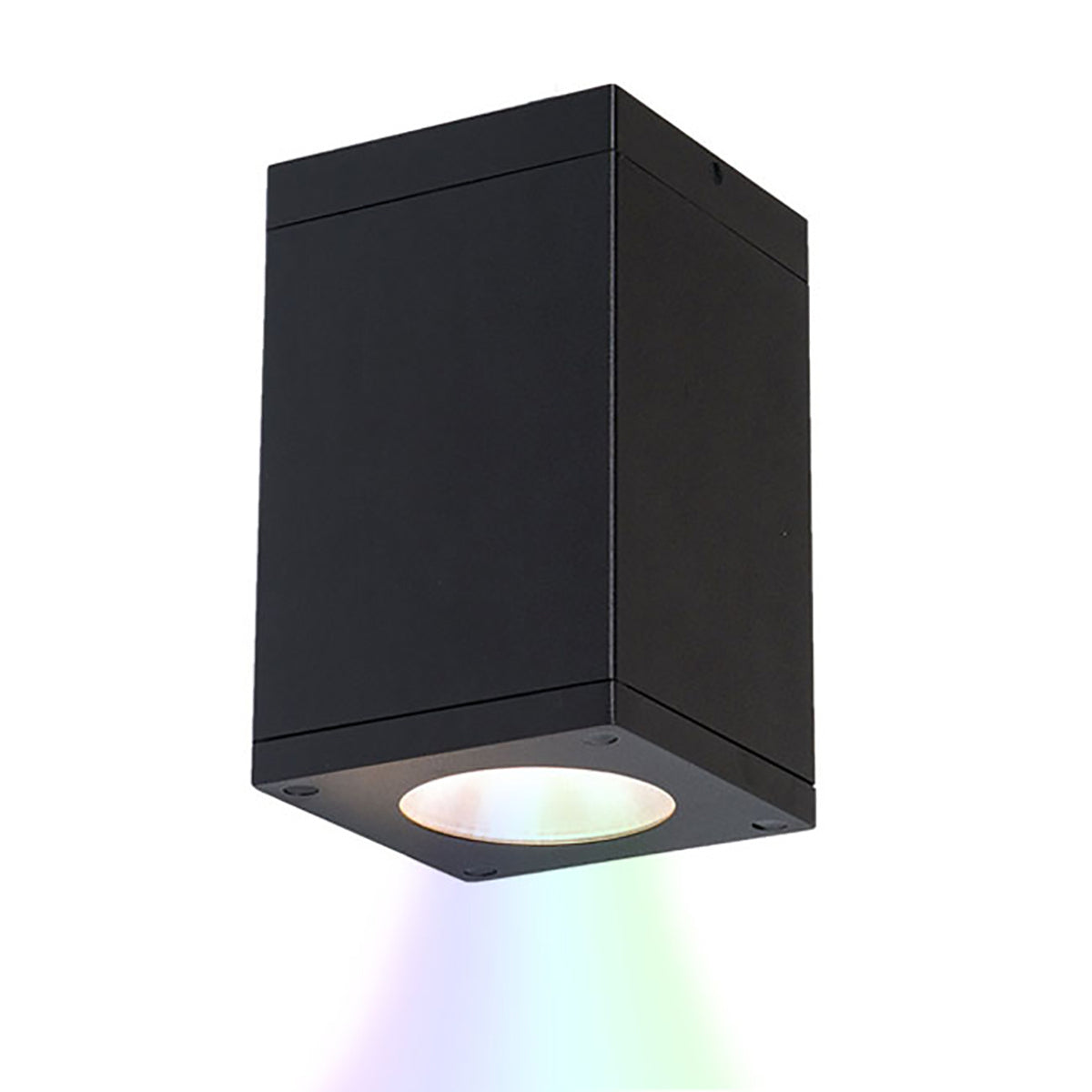 W.A.C. Lighting - DC-CD05-N-CC-BK - LED Flush Mount - Cube Arch - Black