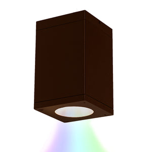 W.A.C. Lighting - DC-CD05-N-CC-BZ - LED Flush Mount - Cube Arch - Bronze