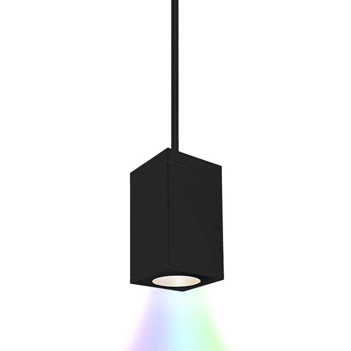 W.A.C. Lighting - DC-PD05-F-CC-BK - LED Pendant - Cube Arch - Black