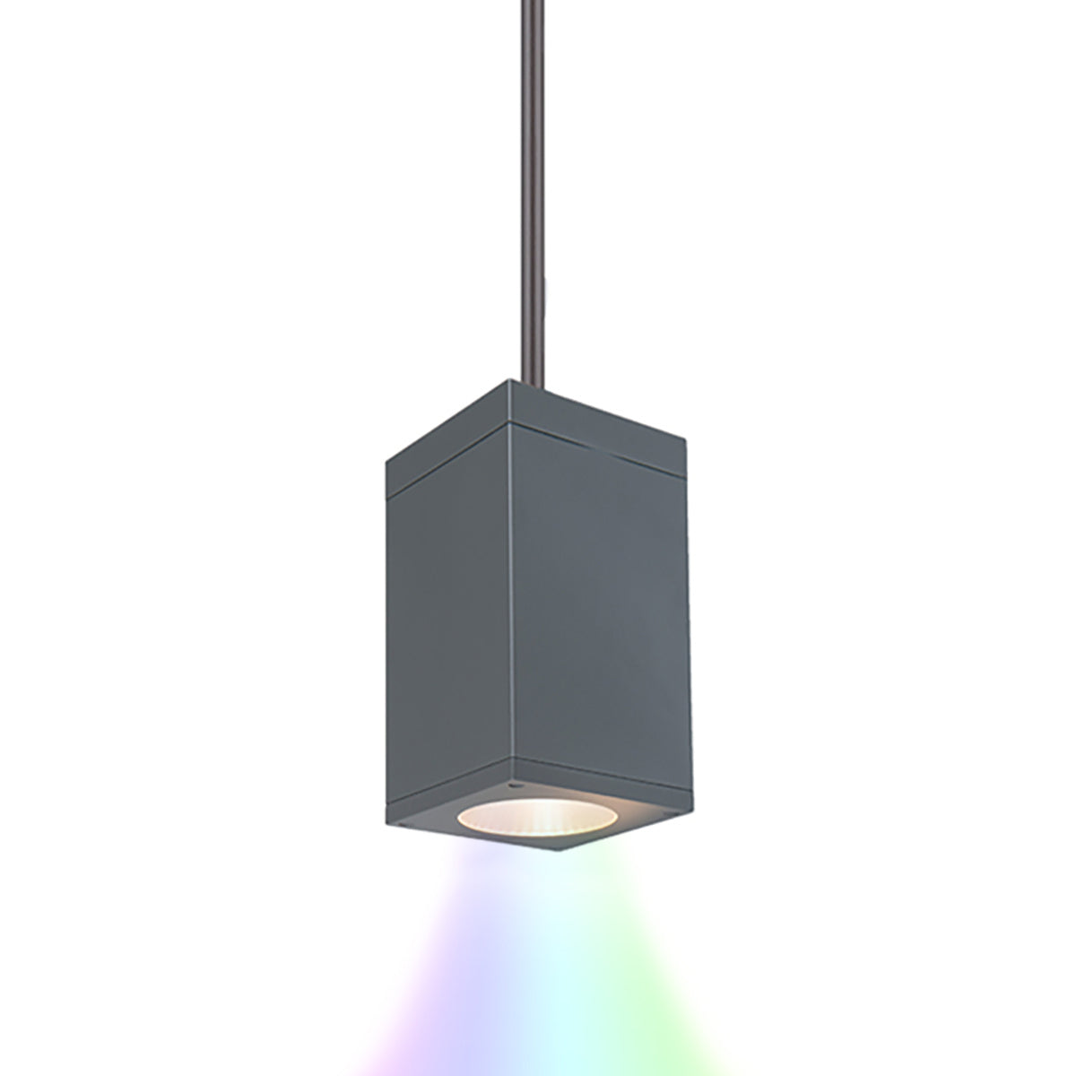 W.A.C. Lighting - DC-PD05-S-CC-GH - LED Pendant - Cube Arch - Graphite