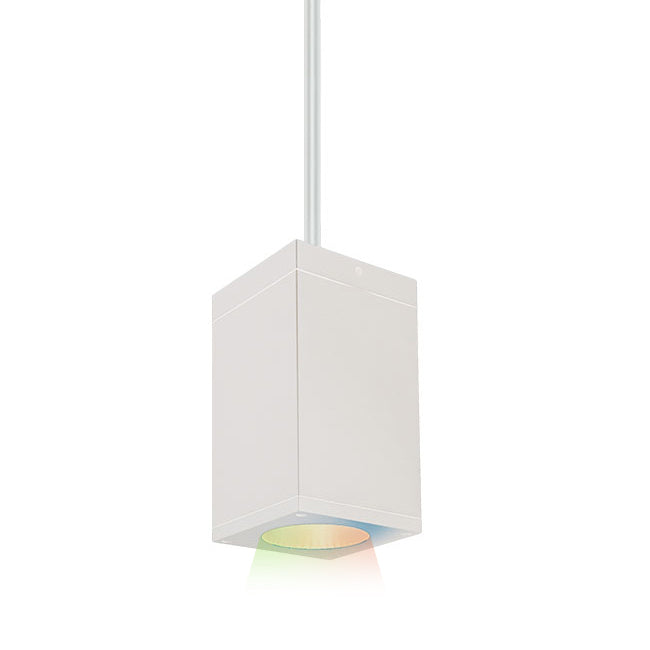 W.A.C. Lighting - DC-PD05-S-CC-WT - LED Pendant - Cube Arch - White