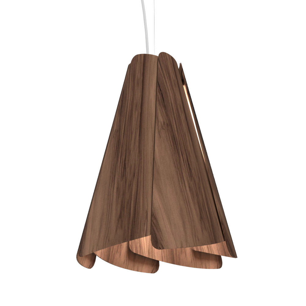 Accord Lighting - 1363.18 - One Light Pendant - Fuchsia - American Walnut