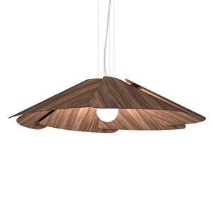 Accord Lighting - 1365.18 - One Light Pendant - Fuchsia - American Walnut