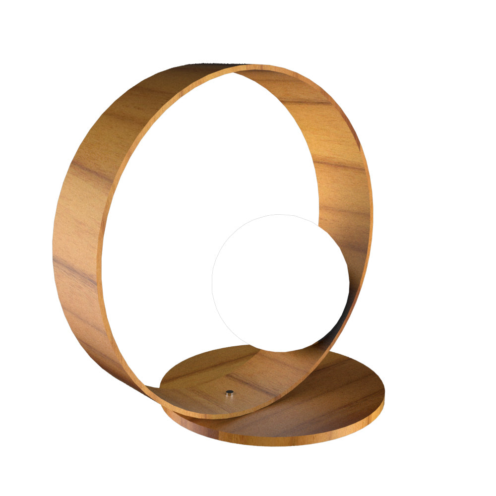 Accord Lighting - 141.12 - One Light Table Lamp - Sfera - Teak