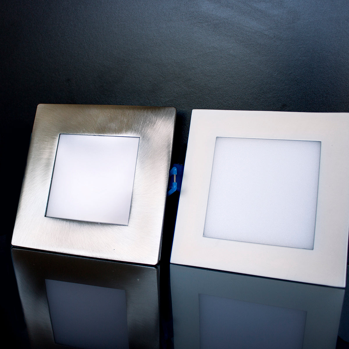 Eurofase - 31488-037 - LED SLIM REC,4IN,12W,SQ,BN - Brushed Nickel
