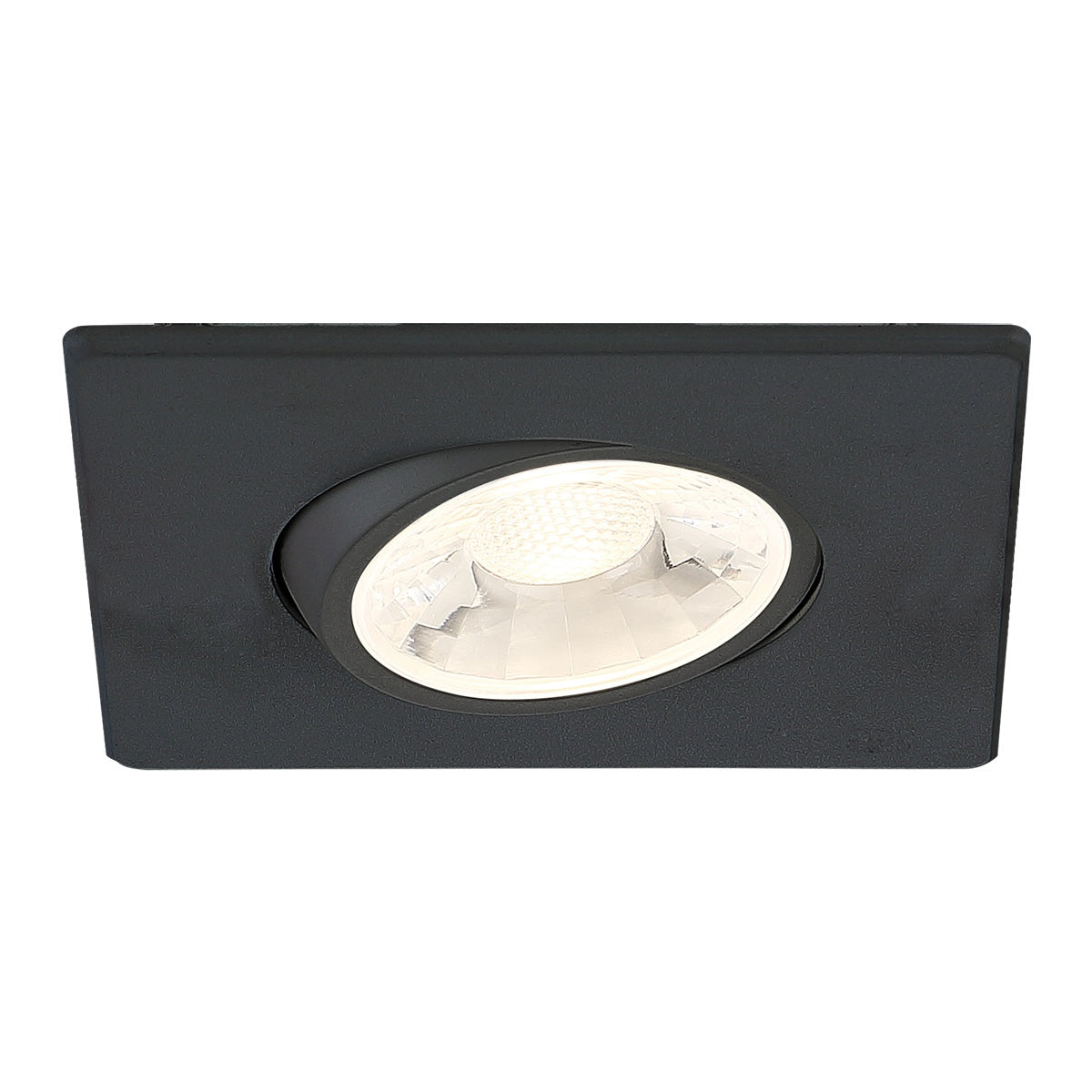Eurofase - 34892-40-01 - LED REC,3IN,SQ GMBL,8W,40K,BLK - 34892-40 - Black