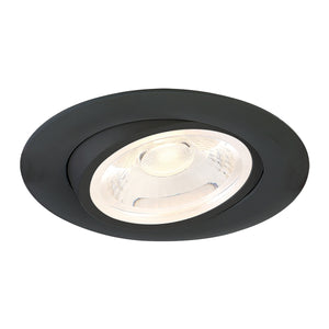 Eurofase - 34896-40-01 - LED REC,4IN,GIMBAL,11W,40K,BLK - 34896-40 - Black