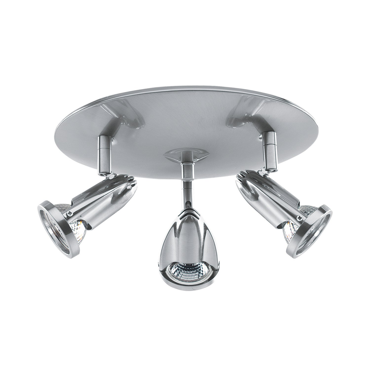 Access - 52103-BS - Three Light Spotlight Cluster - Cobra - Brushed Steel