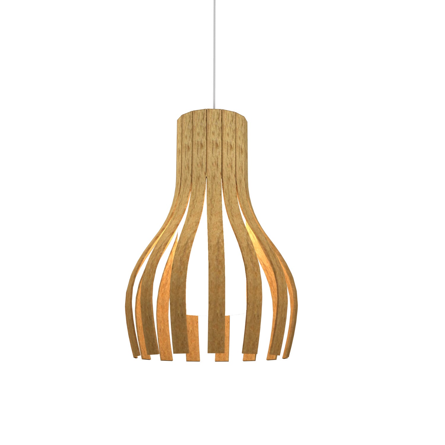 Accord Lighting - 269.09 - One Light Pendant - Barrel - Louro Freijo