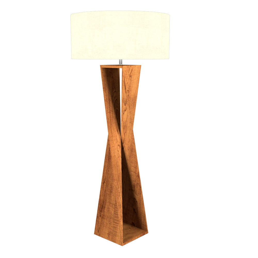 Accord Lighting - 3029.06 - One Light Floor Lamp - Spin - Imbuia