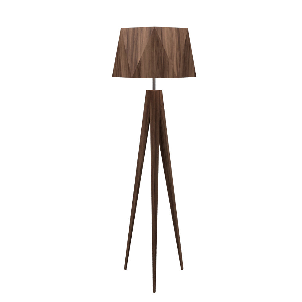 Accord Lighting - 3034.18 - One Light Floor Lamp - Facet - American Walnut