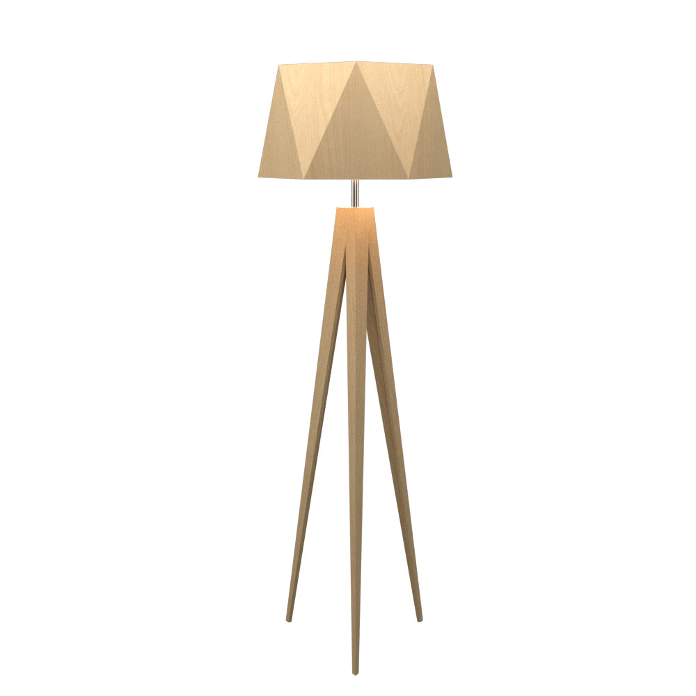 Accord Lighting - 3034.34 - One Light Floor Lamp - Facet - Maple