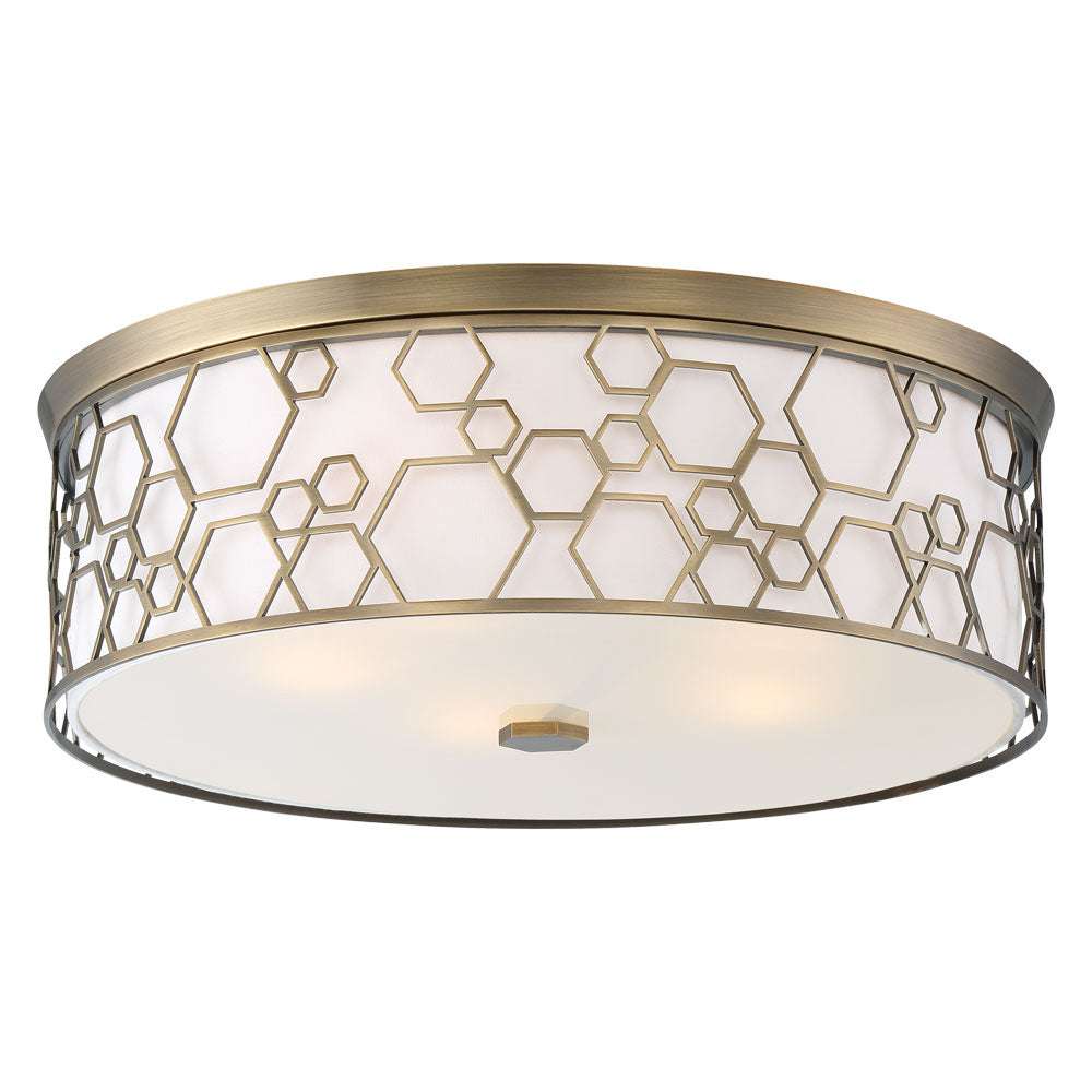 Minka-Lavery - 1845-108-L - LED Flush Mount - Brushed Nickel