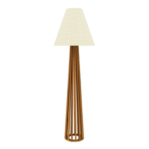 Accord Lighting - 361.12 - One Light Floor Lamp - Slatted - Teak