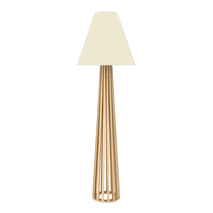 Accord Lighting - 361.34 - One Light Floor Lamp - Slatted - Maple