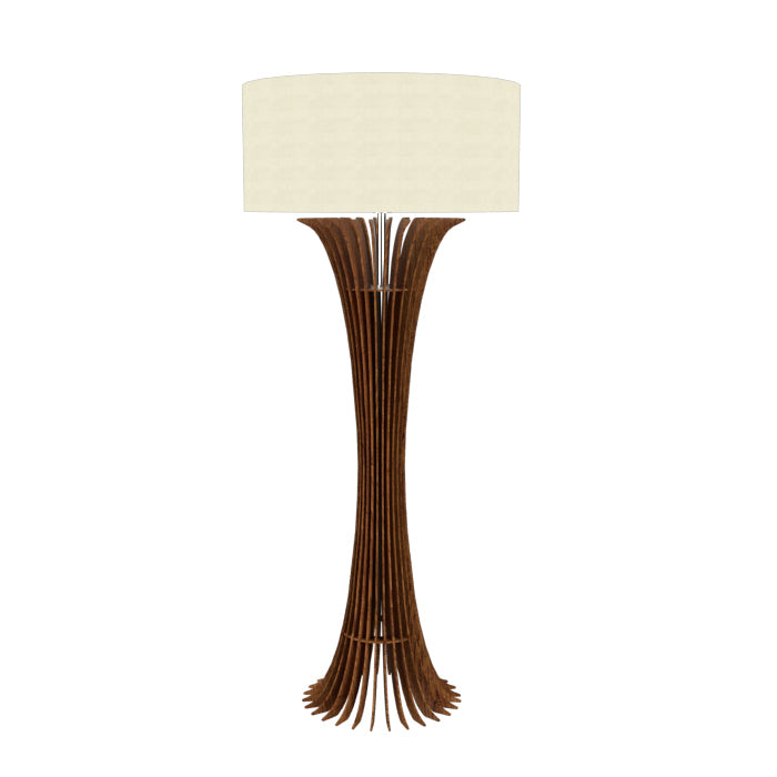 Accord Lighting - 363.06 - One Light Floor Lamp - Stecche di Legno - Imbuia