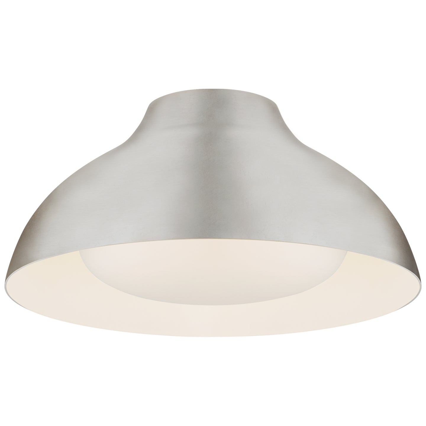 Visual Comfort Signature - ARN 4350BSL-SWG - LED Flush Mount - Agnes - Burnished Silver Leaf