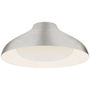 Visual Comfort Signature - ARN 4351BSL-SWG - LED Flush Mount - Agnes - Burnished Silver Leaf